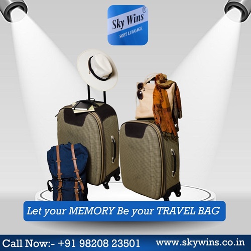 Discover Sky Wins Soft Luggage